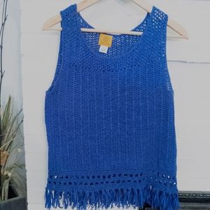 Ruby Rd. Women's Size Small Knitted Tank Top